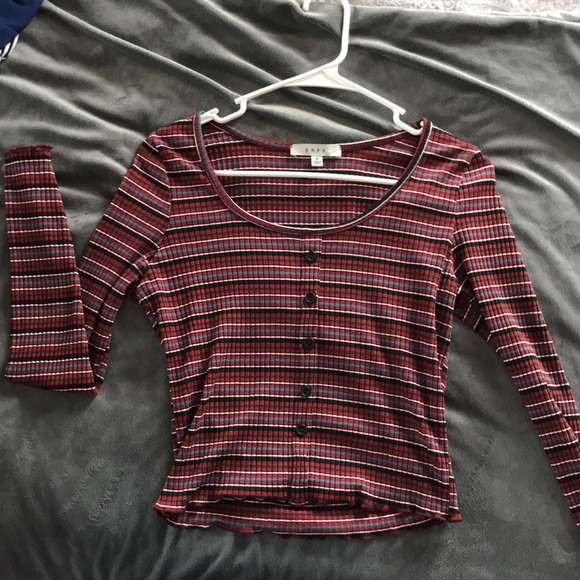 Tops - Long sleeved striped tee